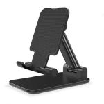 Folding Desktop Phone Stand Black - Image 3