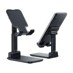 Folding Desktop Phone Stand Black - Image 2