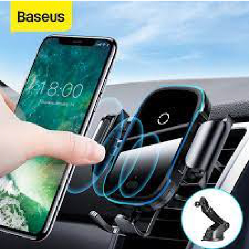2-100-5.jpg Baseus Light Electric Holder Wireless Charger - Image 1