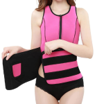 Sauna Body Shaper Vest With Belt HM-1715 - Image 2