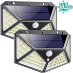 162 LED Sensor Solar Lights 2 pieces
