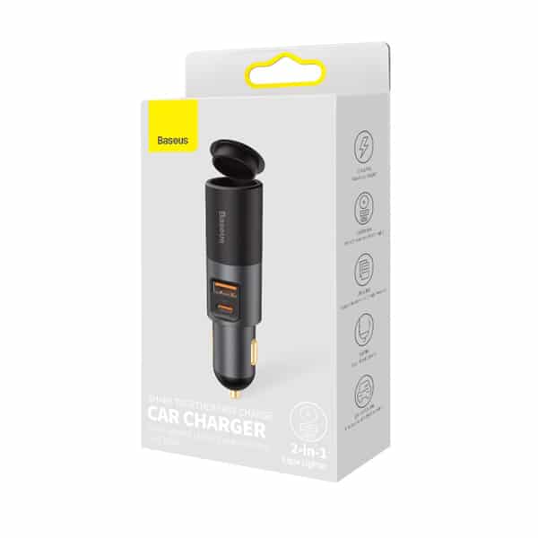 27 Baseus 20W Car Charger with Cigarette Lighter - Image 1