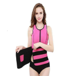 Sauna Body Shaper Vest With Belt HM-1715 - Image 4