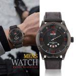 Electro Watch Stainless Steel Back 3ATM Water Resistant