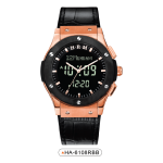Deluxe Men Watch (HA-6108FGB) - Image 3