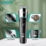 VGR Professional Rechargeable LED Display Trimmer V-291 - Image 2