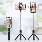 Stand 2 LED Mini Selfie Stick P60D-2 - Image 3