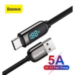 Baseus USB Type C 5A Fast Charging Cable - Image 3