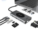 Brave Ultimate USB-C 12 IN 1 Wireless Charging Hub - Image 3