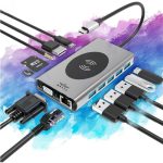 Brave Ultimate USB-C 12 IN 1 Wireless Charging Hub - Image 4