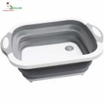 3in1 Folding Cutting Board with Basket Strainer - Image 5