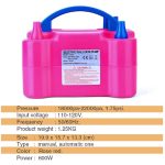 Electric Balloon Pump Double Air Hole Pump 73005 - Image 3