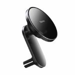 Baseus Big Energy Car Mount Wireless Charger Black - Image 3
