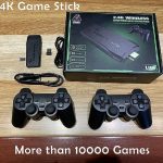 Usb Wireless Video Console Tv Game Stick 4k Portable