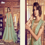 Jacquard Silk Beautiful Dress-6010 - Image 2