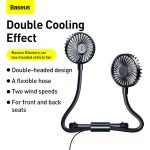 Baseus Blustery Two Headed Vehicle Fan - Image 4