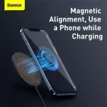 Baseus 360 Degree Magnetic Wireless Charger - Image 3