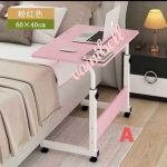 Notebook Desk Table with Height Adjustable & Wheels - Image 3