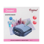 Dessini Regina Sandwich Maker 700W 2 Slice - Image 3