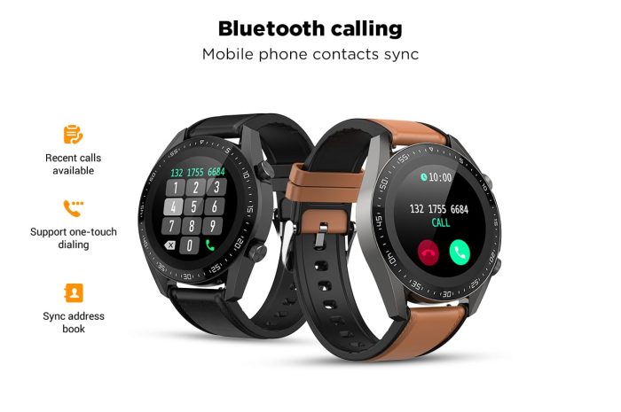GT1 1.28 Inch Smart Watch Men Full Touch - Image 2
