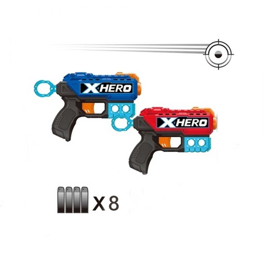 mbwg1862-01.jpg Soft Bullet Gun 8 Bullets MBWG1862 - Image 1