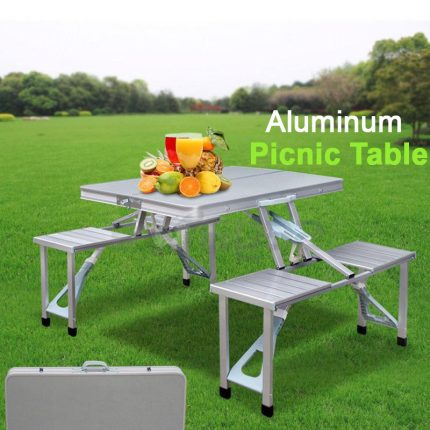 Aluminum-Picnic-Table-Set-Portable-Compact-Folding-Suitcase-with-Umbrella-Hole-souqaalam.com