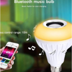 LED Light Bulb Wireless Bluetooth Speaker
