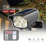 SOLAR MONITORING LAMP -63 LED-180W - SH-863-A