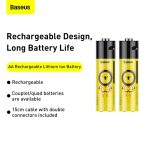 BASEUS 2Pcs Rechargeable Battery Pack