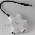 BUDI 5 Jack Cable Multi-Headphone Splitter