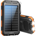 Solar Power Bank Portable Solar Charger 5in1