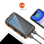 Solar Power Bank Portable Solar Charger 5in1 - Image 2