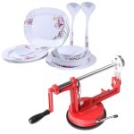2-In-1-Ramadan-Bundle-Offer-10pieces-Dinner-Set-&-Metal-Spiral-Potato-Maker