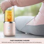 Rechargeable Electric Juicer Wireless Mini USB Juice Cup Blender - Image 2
