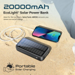 Promate 20000mAh Solar Power Bank - Image 4