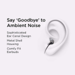 Lenovo Wireless Earbuds HE05 Black - Image 4