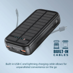 Promate 20000mAh Solar Power Bank - Image 2