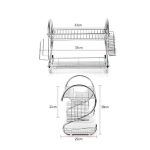 HomePro 16" 13 MM Dish Rack - Image 4