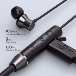 Lenovo Wireless Earbuds HE05 Black - Image 5