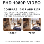 CT102 Robot Ip Camera Wireless Monitor Automatically Tracks Rotates Security Camera - Image 8