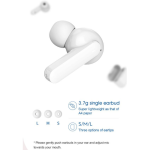QCY T11 Hifi Dynamic Armature TWS Earbuds with 4 Mics Noise Isolation Quick Charge APP Control - Image 4