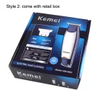 KEMEI Purple Professional Electric Hair Clipper Hair Beard Trimmer Machine Shaver KM-5021 - Image 2