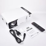 Bundle-offer-2-in-1-Borrego-Projector-T5-&-Portable-Projector-Screen