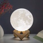 Levitating Galaxy Moon Lamp - Image 3