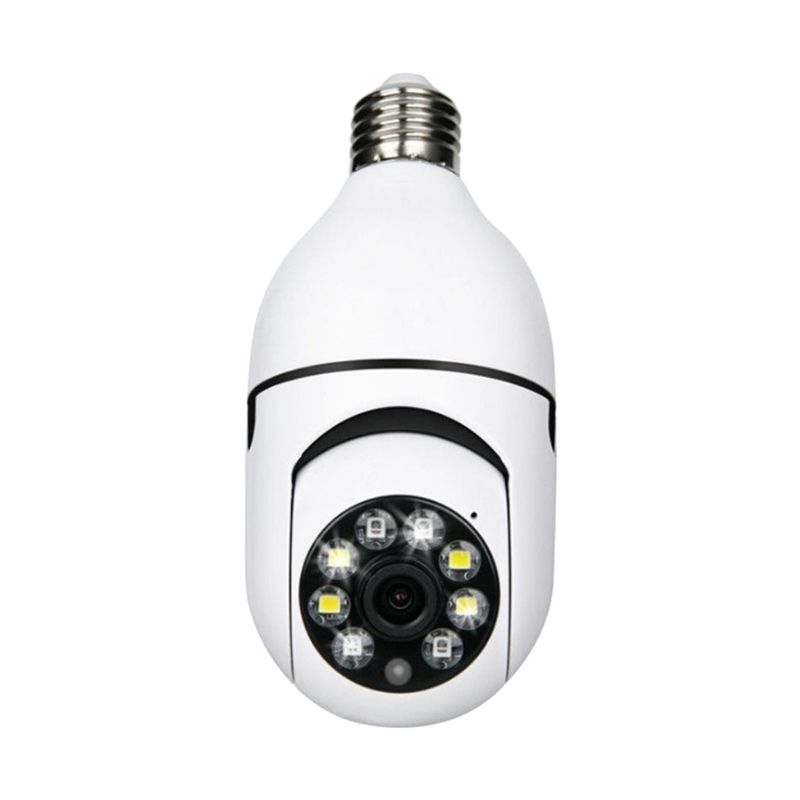 Untitled design (76) Mini PTZ full HD wifi IP camera with bulb E27 socket - Image 1