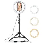 Ring Light with Extendable Tripod Stand - Image 2