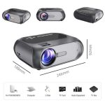 Borrego T7 Smart WIFI Full HD Projector - Image 3