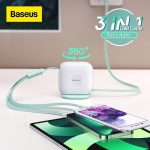 Basues 3in1 Fast Charging Cable 100W - Image 4