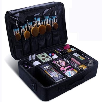 Professional Storage Partition Cosmetic Box Waterproof Layer