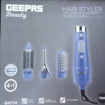 Geepas 4in1 Hair Styler Straightener Brush - Image 4